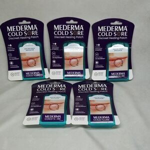 Cold Sore Healing Patch Set Of 5 - 75 Discreet Patches Total